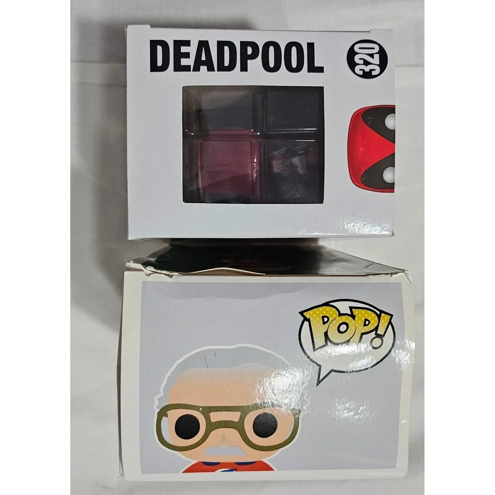 Funko Pop Marvel Deadpool #320 Bobble-Head Stan Lee #03 Collectible Vinyl Figure